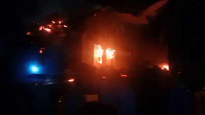 A huge fire broke out in the house, goods worth lakhs burnt to ashes