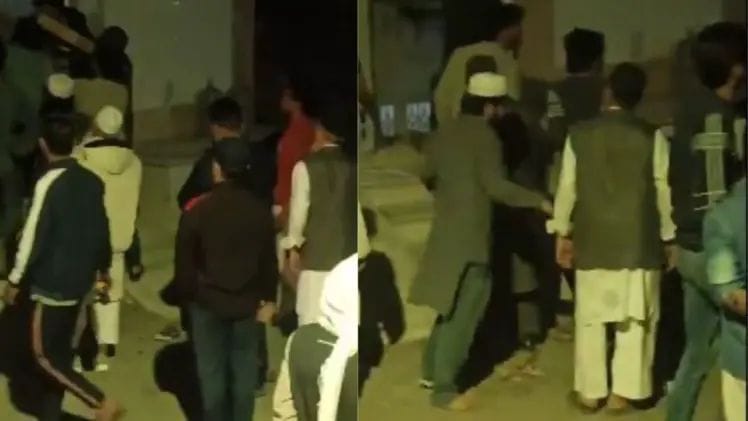 A shocking video surfaced from Ghaziabad