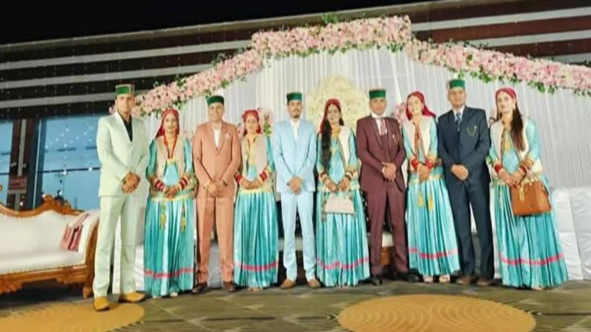 Mass wedding of five sons in Uttarakhand, society gets the message to reduce wasteful expenditure