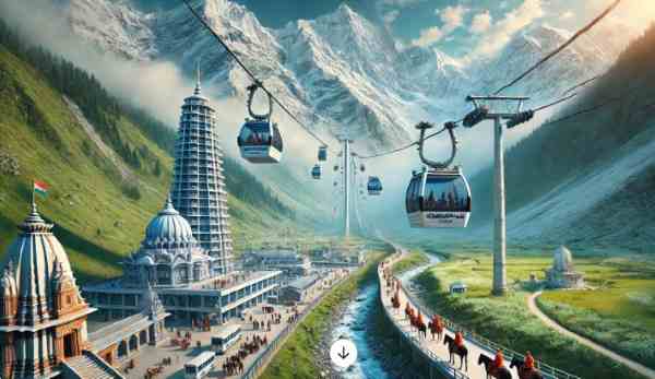 Sonprayag to Kedarnath Ropeway Approved under Parvatmala Project