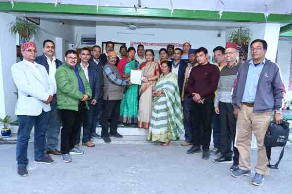 Van Panchayat Sarpanches met the Assembly Speaker, discussed six-point demands