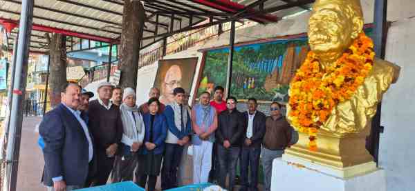 **Tributes Paid to Govind Ballabh Pant on His 64th Death Anniversary in Almora**